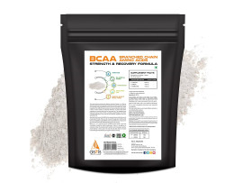 AS-IT-IS Nutrition BCAA 100% Pure Powder Pre/Post Workout Supplement - 250 Gms